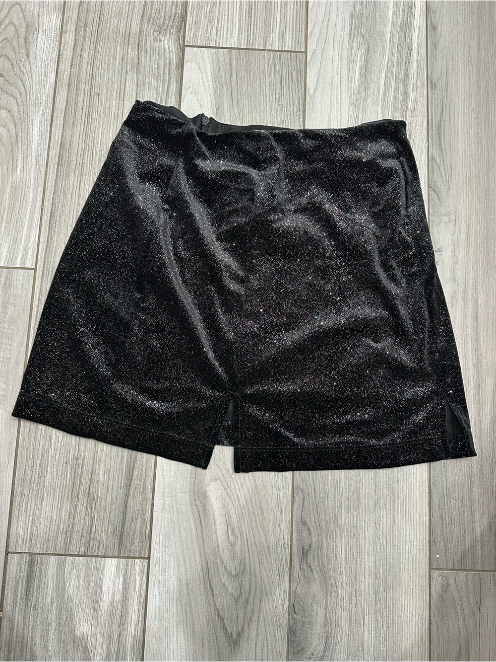 Altar'd State Black Sparkle Bike Shorts